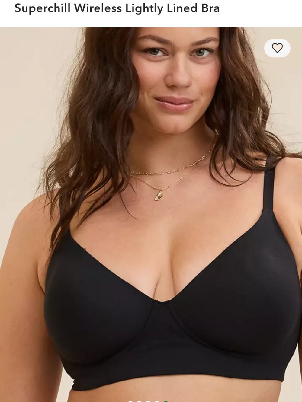 aerie Superchill Wireless Lightly Lined Bra - Black 34 DD/E